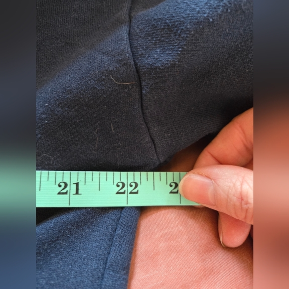 Vans | Navy Blue Women's Crop Top, Size M - Picture 5 of 7